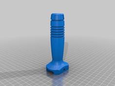 AR-15 Foregrip – Larger Scale For Bigger Rails 3D Printer Model