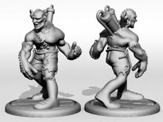 Flesh Golem 3D Printer Model