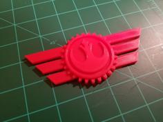 Rebel Emblem 3D Printer Model