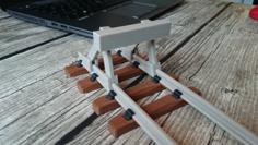 Model Railway Buffer Stop (1:32, OpenRailway) 3D Printer Model