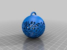 Decoration Of Design For Christmas, 3D Printer Model