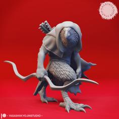 Kenku Rogue – Tabletop Miniature 3D Printer Model