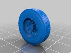 Replacement Wheels For Earthrise/Kingdom Optimus Prime 3D Printer Model