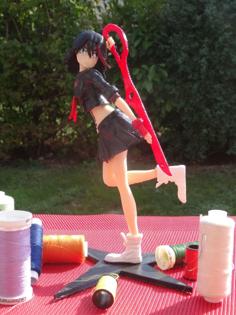 Ryuko Matoi – Kill La Kill (纏 流子, Matoi Ryūko) En Mode Normal 3D Printer Model