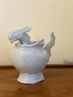 Dragon Plant Pot 3D Printer Model