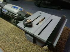 Table Saw For Dremel 4000 (with Drill Bracket Fixed) 3D Printer Model