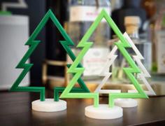 Simple Christmas Tree Decoration 3D Printer Model