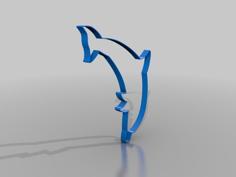 Dolphin Cookie Cutter 3D Printer Model