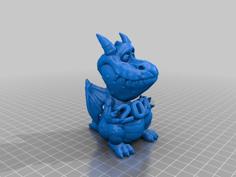 Dragon With 2024 3D Printer Model