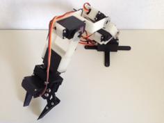 Braccio Arm Servo MG996R 3D Printer Model