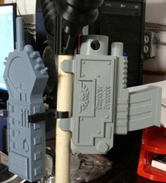 Warhammer 40k Staff Bolt Gun 3D Printer Model