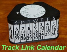 Track Link Calendar 3D Printer Model