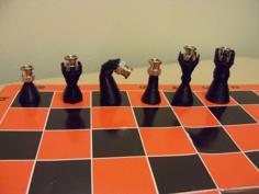 BNC Chess Set 3D Printer Model