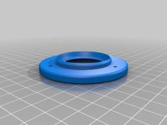 M42 Flange For Kiron With FD Mount 3D Printer Model