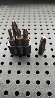 Tool-Grid 5pc 1/4″ Hex Bit Holder 3D Printer Model