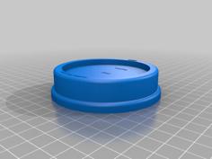 Custom Coffee Lid 3D Printer Model