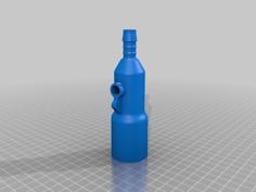 Vacuum Cleaner Flexi Nozzle (Remix For 35mm) 3D Printer Model