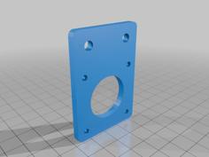 Nema 17 Flat Bracket Mount 3D Printer Model