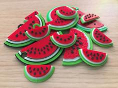 Watermelons Flat 3D Printer Model