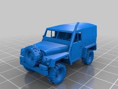 Land Rover S3a Lightweight Bog Frog 3D Printer Model