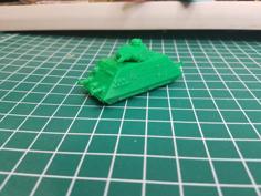 WWII German Armored Railcar Artilleriewagen 100th Scale 3D Printer Model