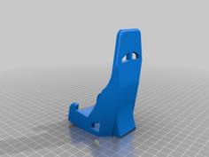 Race Seat Business Card Holder 3D Printer Model