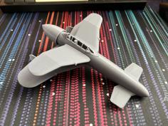 Crimson Skies Hughes P21-J Devastator 3D Printer Model