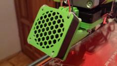 40mm Fan Grill – Honeycomb Pattern 3D Printer Model