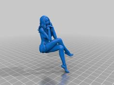 Wingless Fairy 3D Printer Model