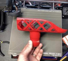 Golf Cart Hot Dog Holder 3D Printer Model