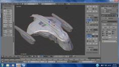 Star Trek Romulan Shuttle 3D Printer Model