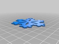 Koch Snowflakes 3D Printer Model