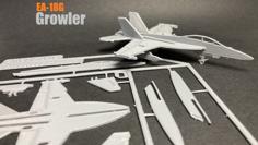 EA-18G Growler 3D Printer Model