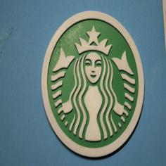 Starbucks Coaster 3D Printer Model