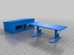 Station Service 3D Printer Model