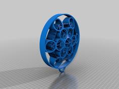 Metatron’s Cube Dream Catcher 3D Printer Model