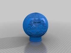 Harley Davidson Moon Litho 3D Printer Model