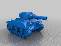 Socius Pattern Imperial Battle Tank 3D Printer Model