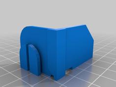 Builder’s Block Line Corner Anchor Bracket 3D Printer Model