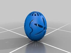 Easter Egg 3D Printer Model