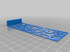 Bookmark – Hearts Web 3D Printer Model