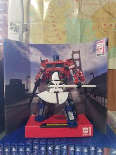 Optimus Prime Battle Axe (war For Cybertron) 3D Printer Model