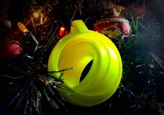 Rotating Christmas Ornament 3D Printer Model