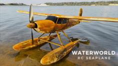 RC Seaplane “SMOKERS” From The Movie WATERWORLD 3D Printer Model