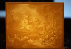 Christmas Decor – “Angels Announcing The Birth Of Christ To The Shepherds” By Govert Flinck 3D Printer Model