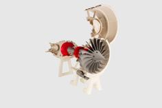 Jet Engine 3D Printer Model