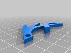 Ford Ka Logo Keychain 3D Printer Model