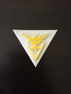 Team Instinct Badge 3D Printer Model