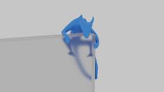 Dragon That Hangs On Your Monitor 3D Printer Model