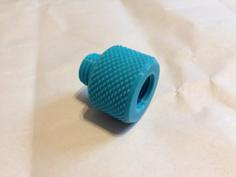 Knurling Bolt-Nut Connector 3D Printer Model